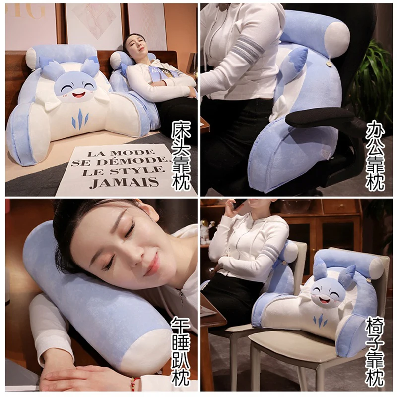 Palworld Plush Chillet Pillow Bolster Stuffed Toy Game Kawaii Grizzbolt Peripheral Cloth Doll Stuffed Decor Modle Kids Gifts