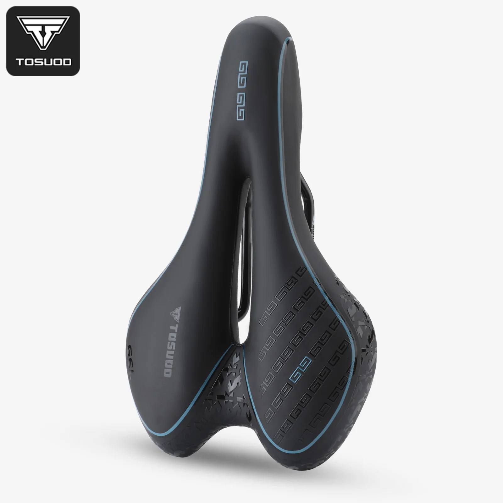 AliExpress TOSUOD Bicycle Saddle Seat Shock-absorbing Seat for Mountain Bike Road Bike Cycling Hollow Waterproof Sponge Comfortable Saddle