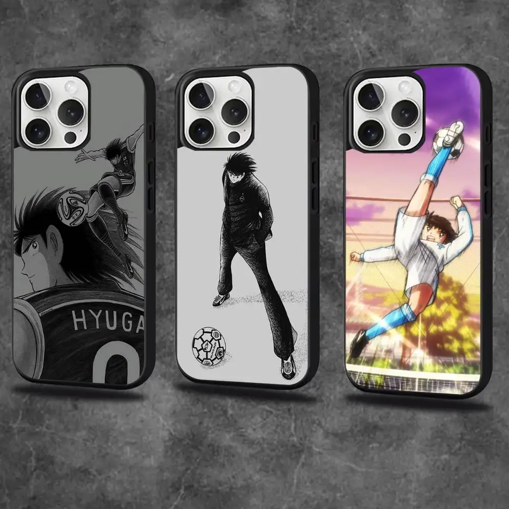 

Comic C-Captain Tsubasas Phone Case For iPhone 16,15,14,13,12,11,Pro,Max,Plus,Mini,SE4,E Magnetic Magsafe Wireless Charging