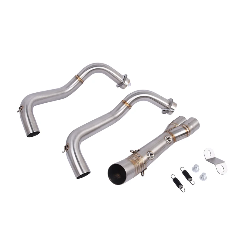 For Yamaha MT07 FZ07 Tracer7 GT XSR700 2025 2026 Motorcycle Exhaust System Header Link Pipe Slip On 51mm Black Muffler DB Killer