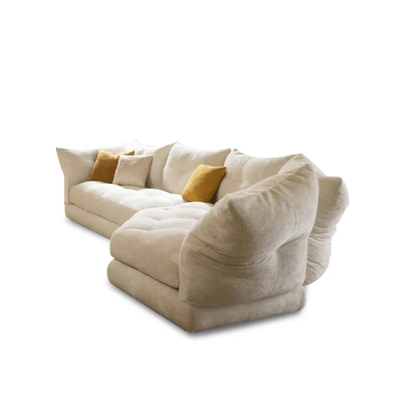 

Multifunctional fabric sofa, large and small apartment, petal special-shaped sofa