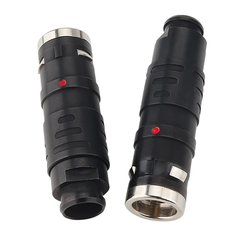 CFJ أسود FGG 3K 4K 2 3 4 5 6 7 8 9 10 12 14 16 18 20 26 30 48 دبوس ذكر التوصيل موصل الطيران لأجهزة الصوت قابس طاقة #6