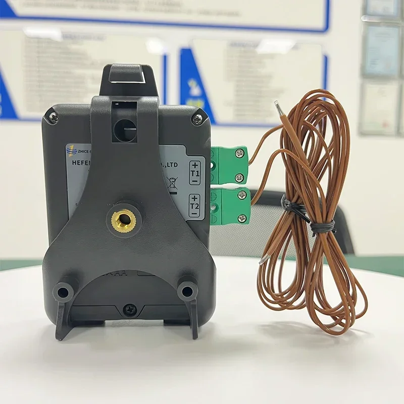 2025 Tipo K ad alta temperatura di vendita caldo -270-1372 Temperatura digitale a doppio canale per uso industriale