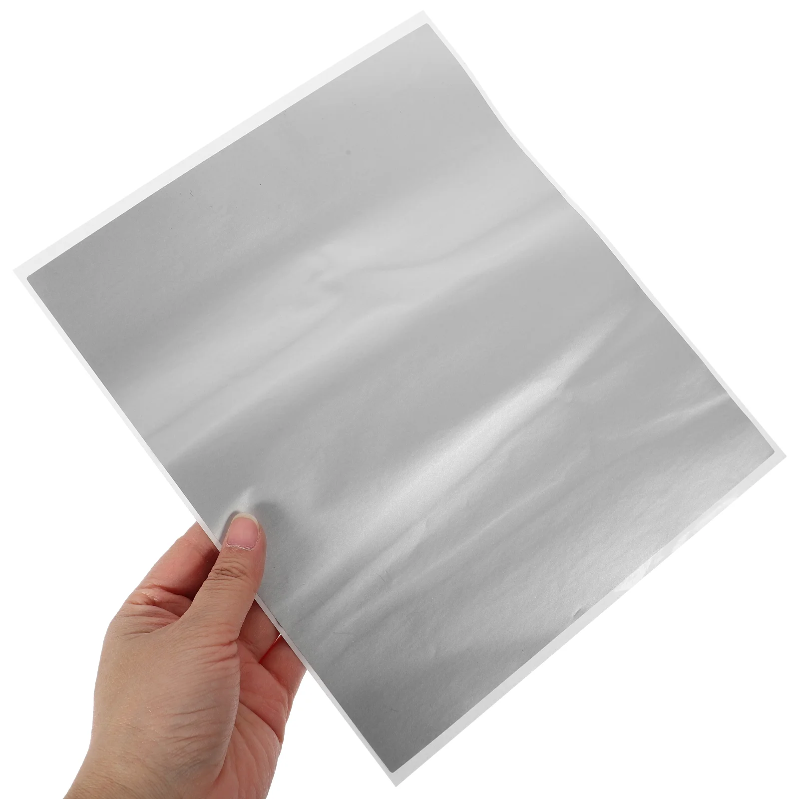 5 Sheets Scratch Card Stickers Peel and DIY Labels off Cards Prizes Flash Paper Game Props