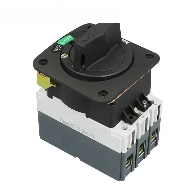 SM3-125S power switch interlocking JDS-4 circuit breaker rotary handle JCM3-125KD door opening and power-off connection