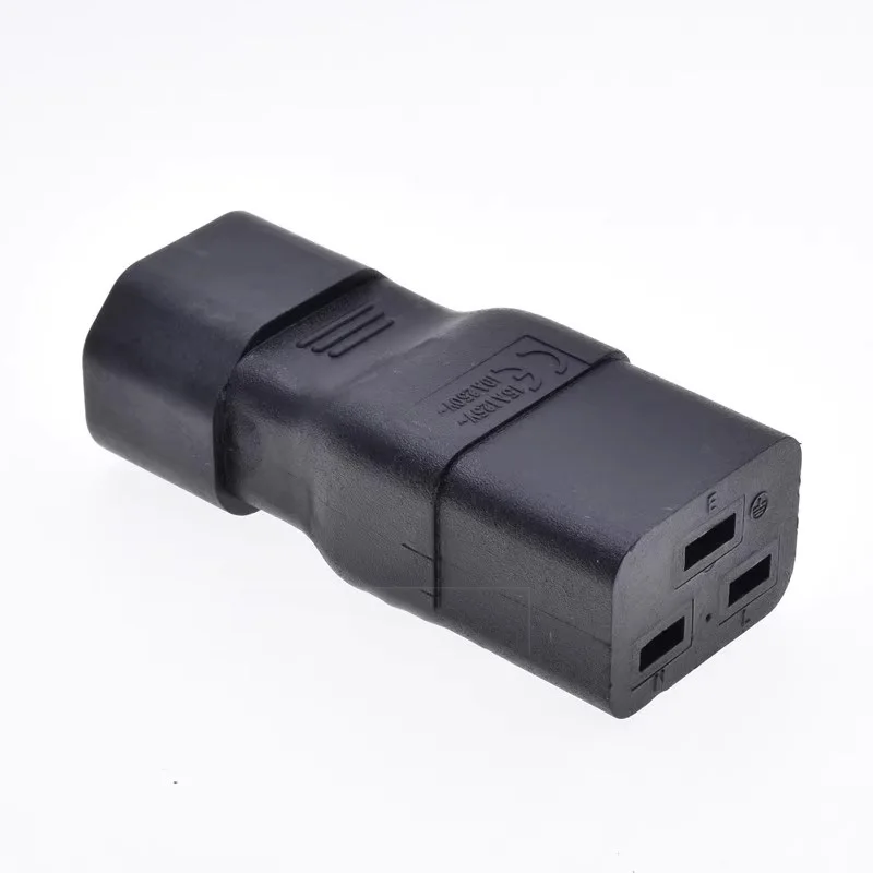 1pcs/lot PDU server C14-C19 power adapter 10A to 15A bidirectional mutual conversion UPS power adapter 89