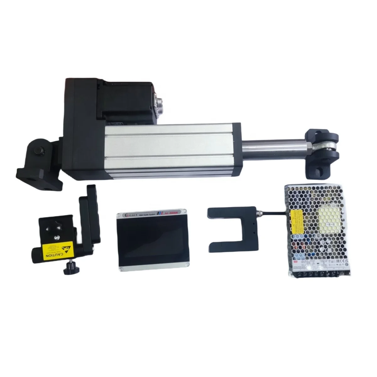 web aligner system with ultrasonic web sensor positioning control system for printing machine GL-3000E