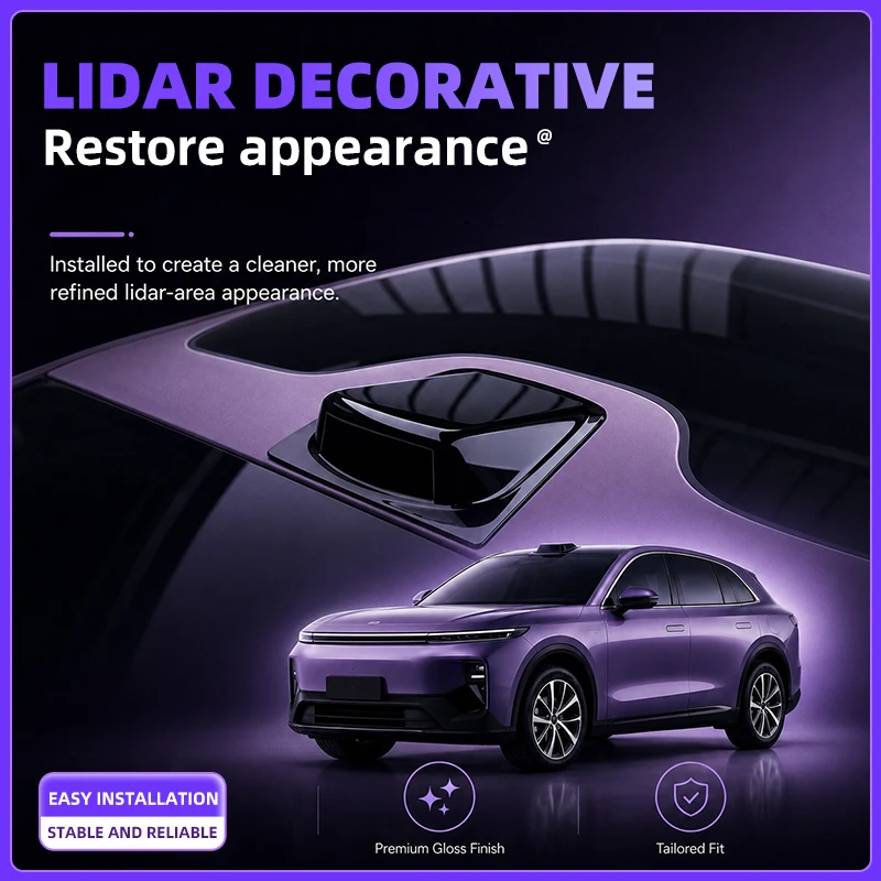 For Leapmotor B10 B05 C10 C11 C16 2024-2026 Car Roof Laser Radar Protective Cover Radar Decorative Cover Car exterior decoration