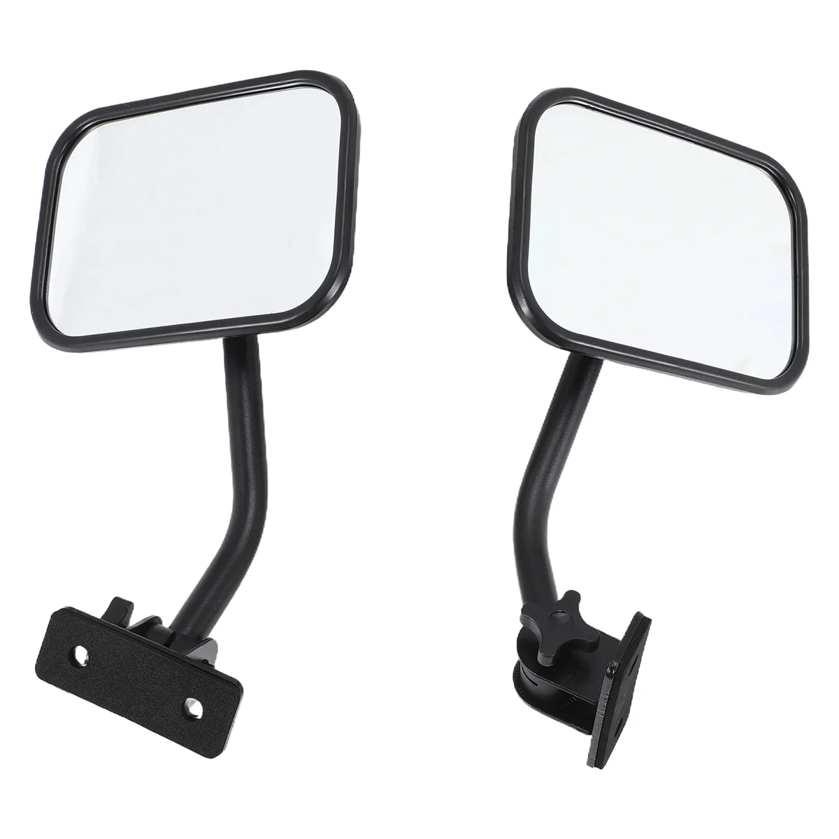 Fits for Doors Off Mirrors For Tj, Jk, Lj Quick Release Side Mirrors Black 2Pack