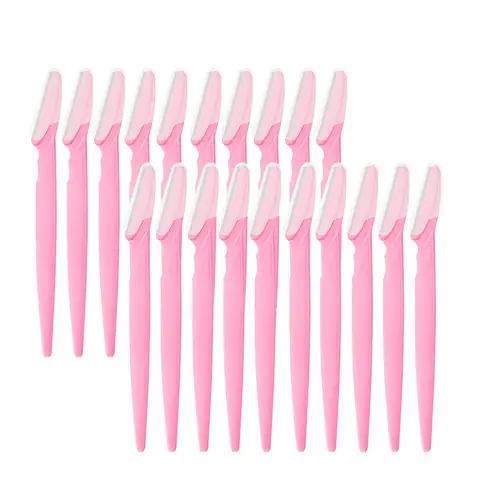 눈썹 트리머 블레이드 면도기 휴대용 얼굴 면도기 눈썹 제모 제모 커터 안전 면도기 메이크업 도구