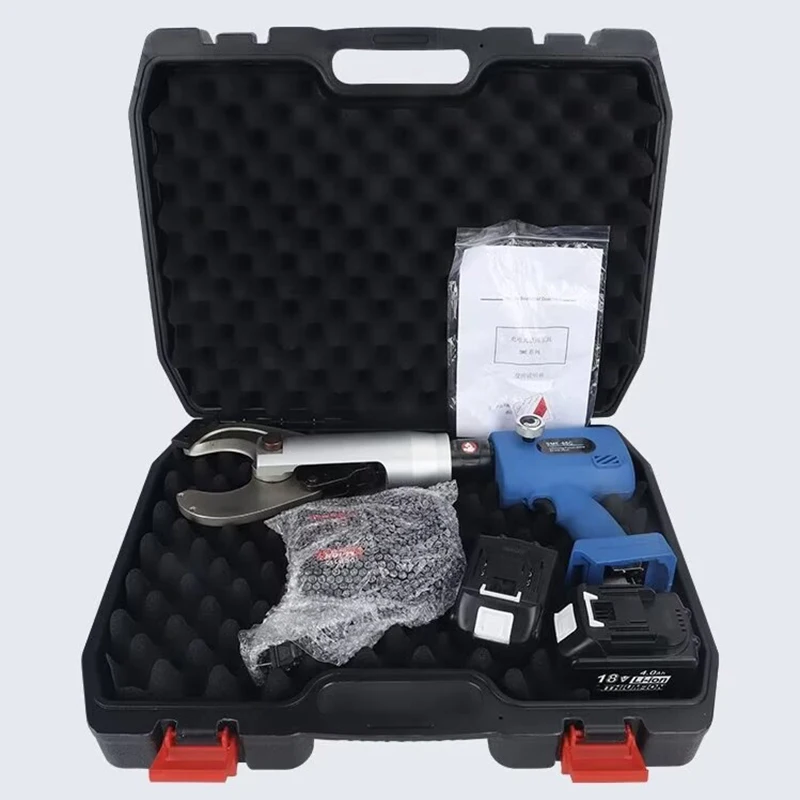 Small Portable Electric Hydraulic Cable Cutter SME-65C Rechargeable Copper Aluminum Cable Wire Cutter Efficient Cutting