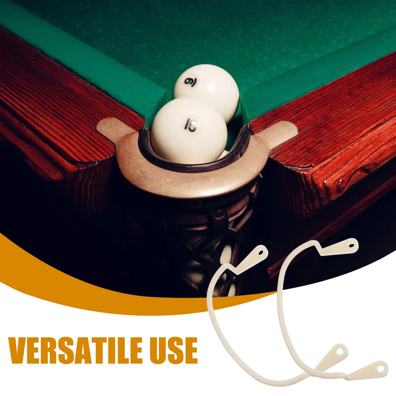 

6Pcs Billiard Table Accessories Net Bag Holder Fixator Pool Table Corner Bracket Stable Support Multipurpose