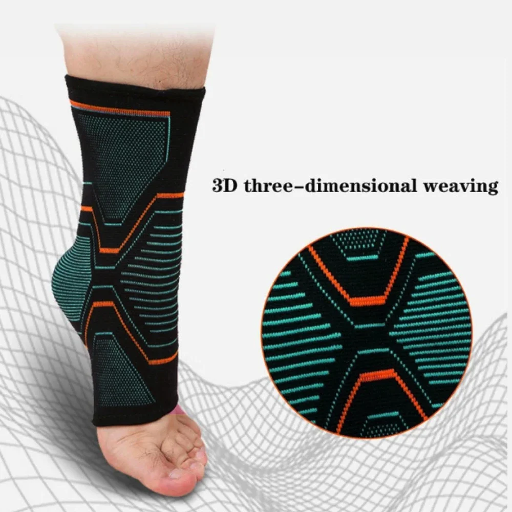 1Pcs Sport Ankle Supporter Ankle Brace Compression Support Sleeve Elastic Bandage Foot brace Sports Running Socks