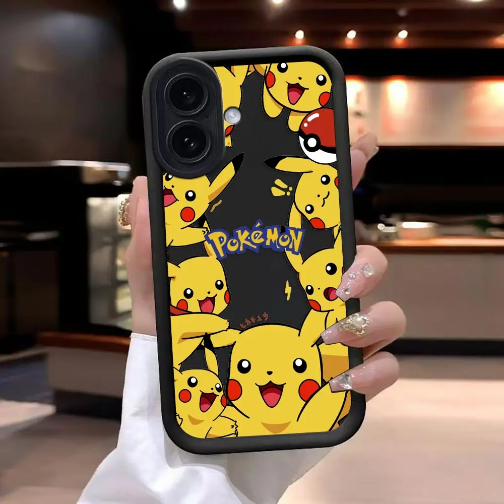 Funda Protectora para Teléfono Fundy P-Pikachu Smilling para HONOR 600 400 90 LITE 300 200 70 50 20 10I 9X 8X PRO, Carcasa de TPU, Funda DIY