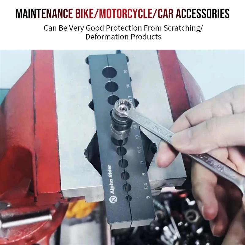 Soporte de amortiguador de suspensión trasera para bicicleta, abrazadera de reparación de horquilla delantera, soporte de tubo redondo, accesorio de