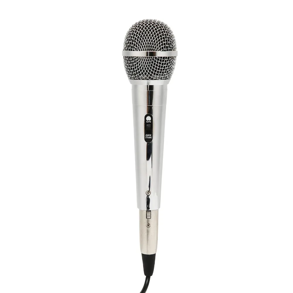 Professional Noise Cancellation Wired Microphone with 9.8ft XLR Cable Moving Coil Microphone Handheld Singing Microphone Speech