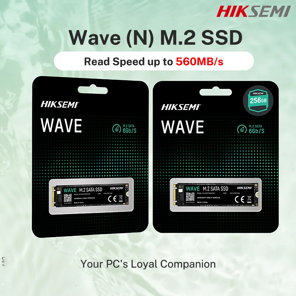 HIKSEMI WAVE(N) M.2 Sata SSD 128GB 256GB 512GB 1T 2T 2280 SATA3 노트북 PC용 내장 솔리드 스테이트 드라이브