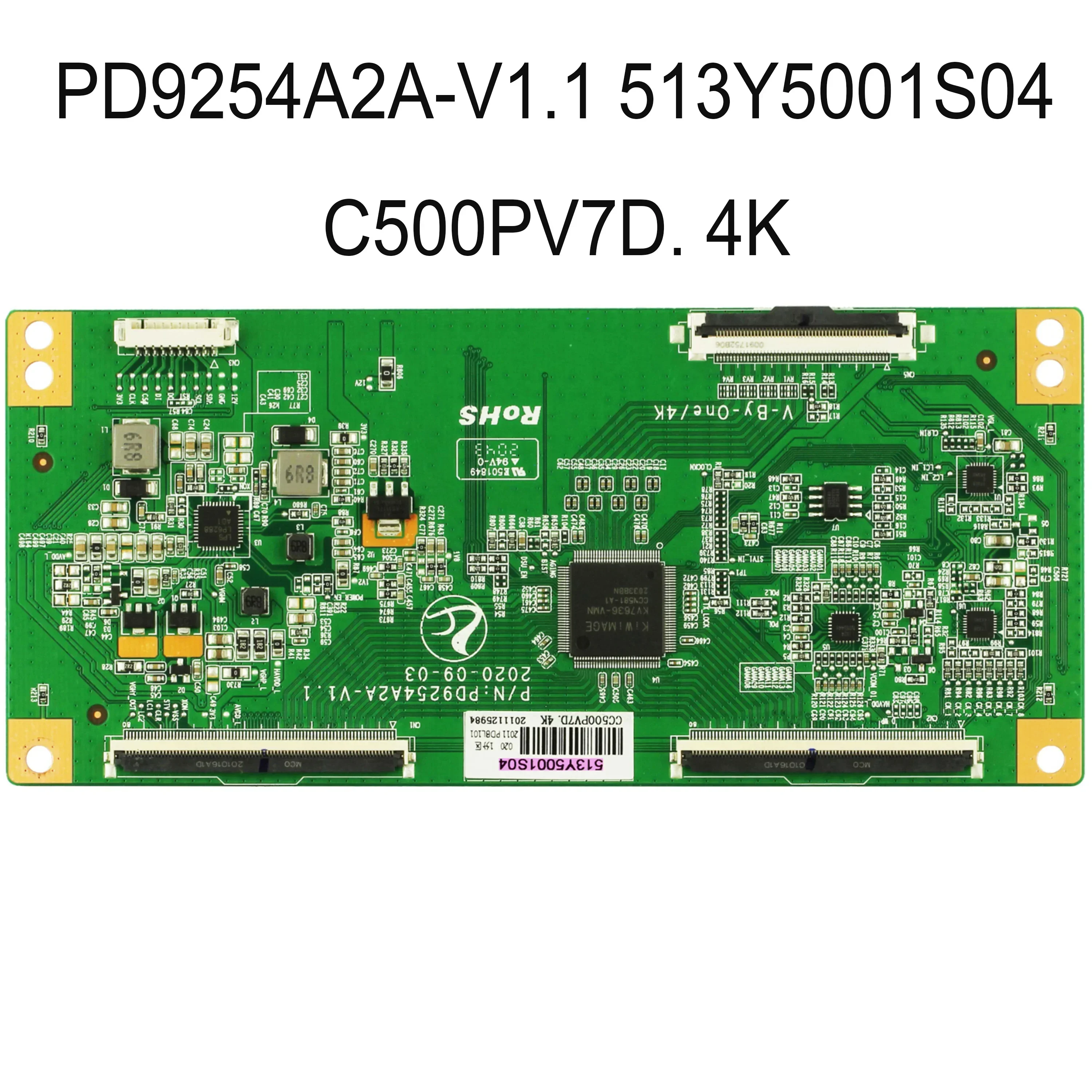 

T-Con Board PD9254A2A-V1.1 513Y5001S04 CC500PV7D. 4K Logic Board Works Normallyt Suitable For LCD TV WR50UT4009 PD9254A2A_V1.1