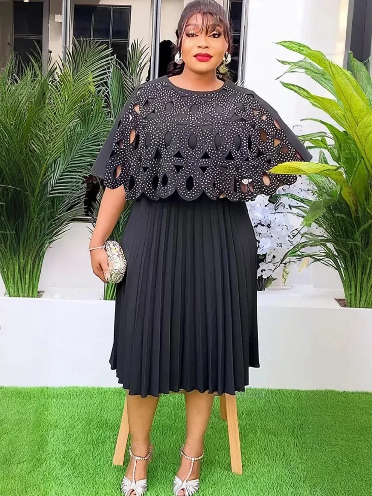 

Элегантные африканские платья для женщин Dashiki Ankara, офисные женские наряды, халат больших размеров, турецкое вечернее длинное платье 2026