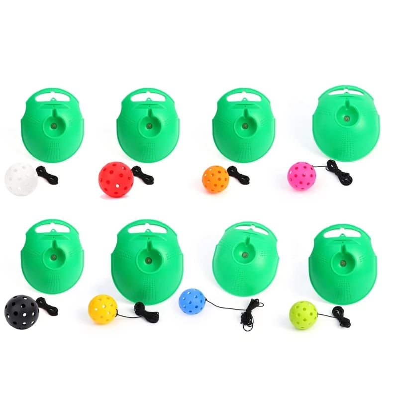 

Pickleball Trainer Ball with String Pickleball Rebounder Training Equipment Dropship