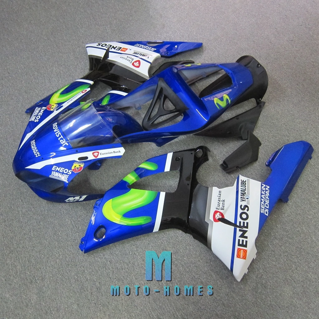 For Yamaha YZFR1 2000 2001Motorcycle Body Fairing kit YZF R1 00 01 Customizable Fairings set Rebuild Bodywork parts