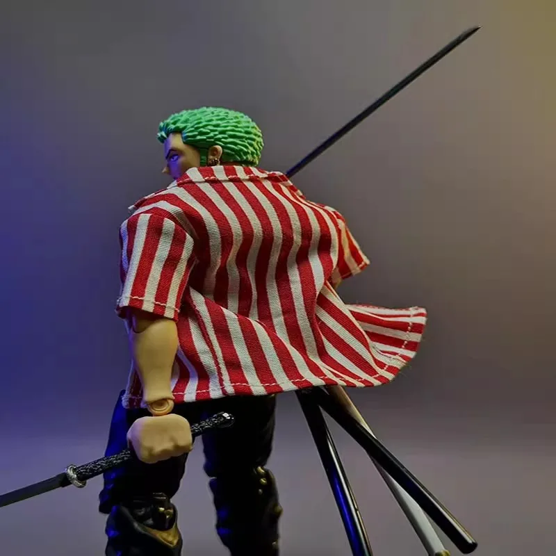 

1/12 Soldier Clothing Accessories Cloth Striped Printed Shirt Model Toy Fit 6'' Action Figure Body In Stock