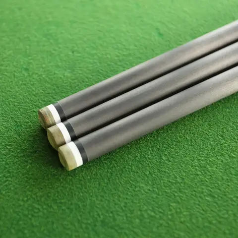 Carbon Fiber Cue Shaft with Pilot Joint Carbon Billiards Shaft for Snooker & Billiard Play Cue LOGO Engraving Shaft with Foam