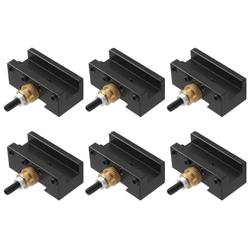 

ABFA 6PCS Tooling Package Mini Lathe Quick Change Tool Post & Holders Multifid Tool Holder