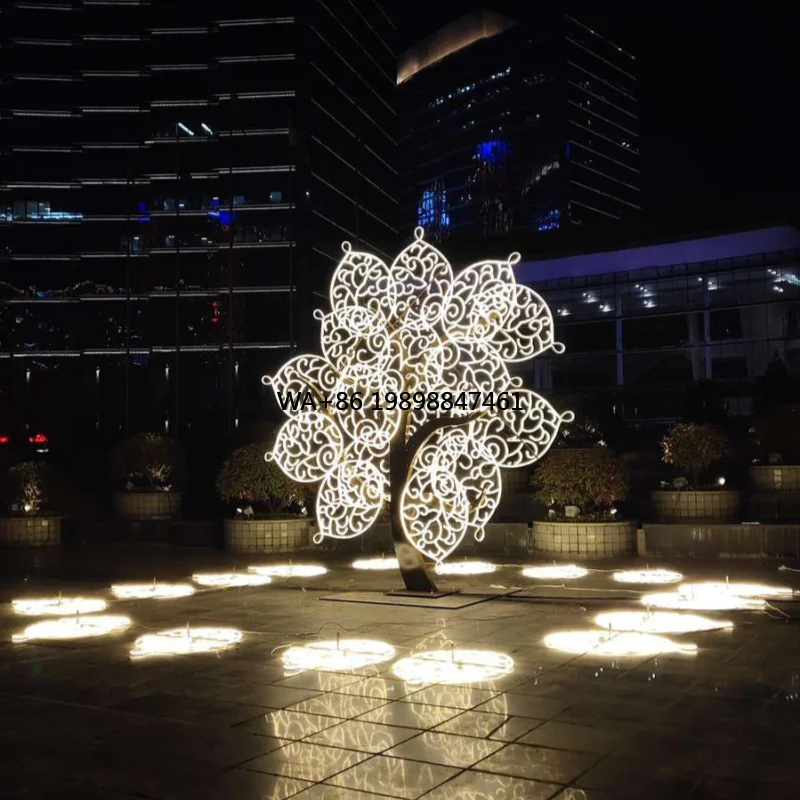 

Design Flower Waterproof LED Motif Landscape Decorative Light for Outdoor Garden Park