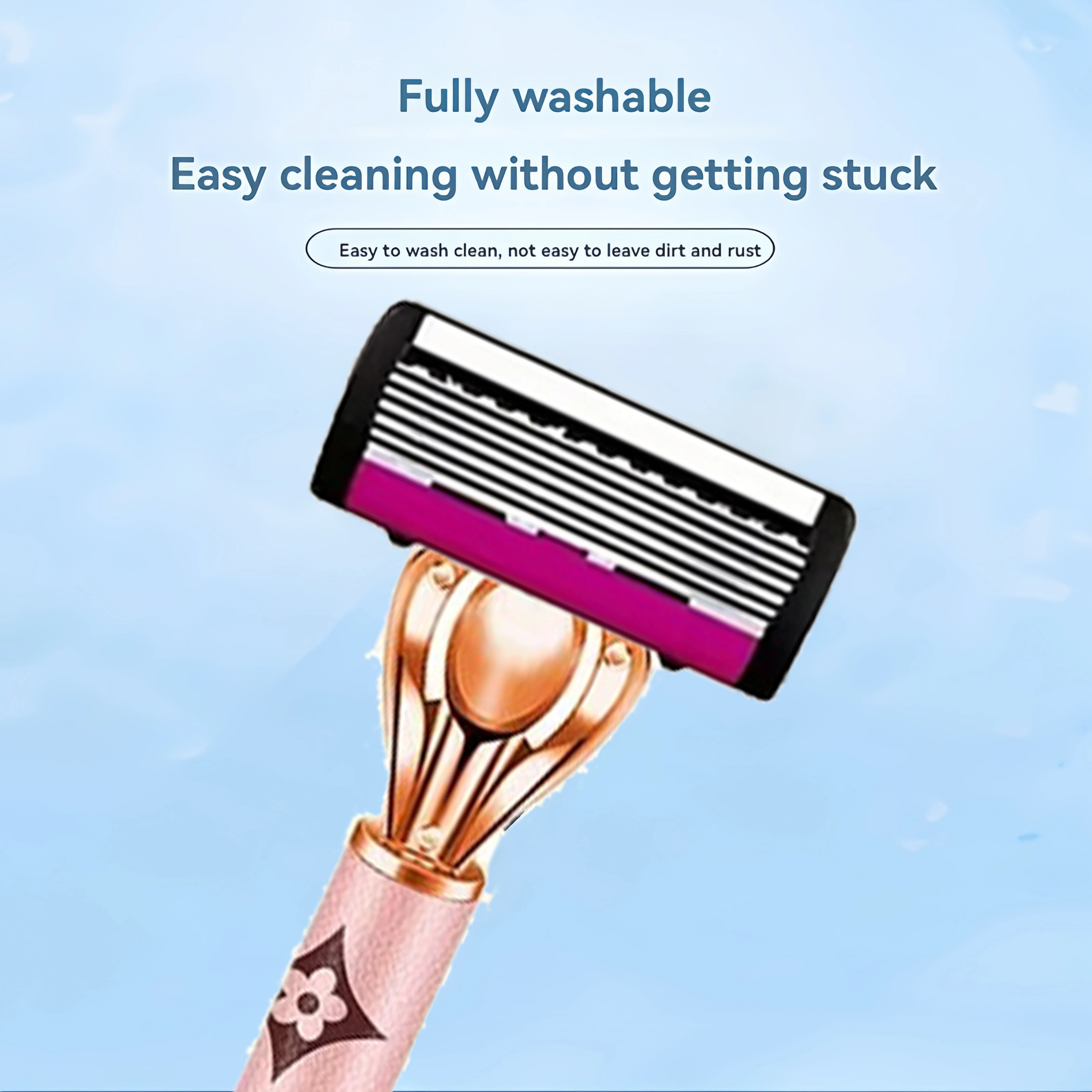 1 Handle + 3/12/36 Blades/ Men - Safety Razor Handle ulasan dan harga