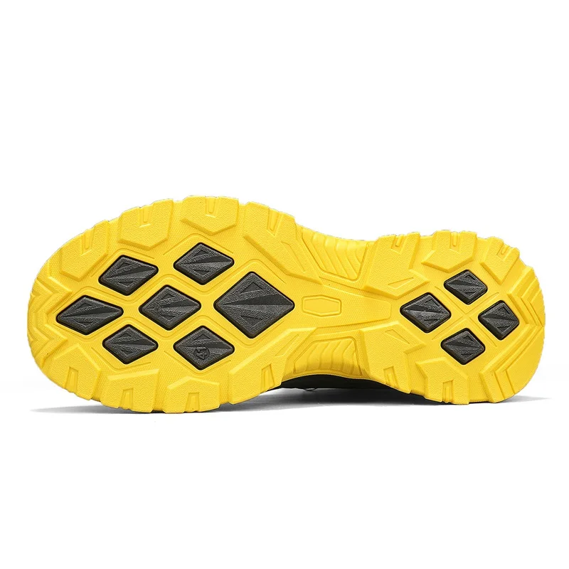 Autumn Winter Men Shoes High Cut Workwear Boots Anti Slip Hiking Boots Trendy Shoes Versatile Casual British Style Hiking Boots