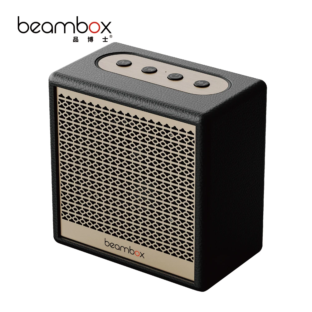 

Мини-динамики в стиле ретро для дома, мощность 20 Вт, домашний динамик из дерева и кожи, сценическое домашнее радио, милые колонки, четкость I