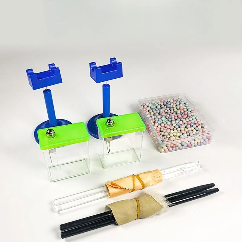 

Electrostatic induction test set friction electrification test material friction