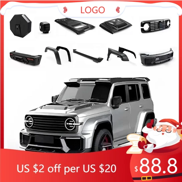 

STLF 2024 Factory Direct Body Kit Upgrade Modification Accessories Grill Hood Bumper Mars City Body Kit for GWM TankS 300