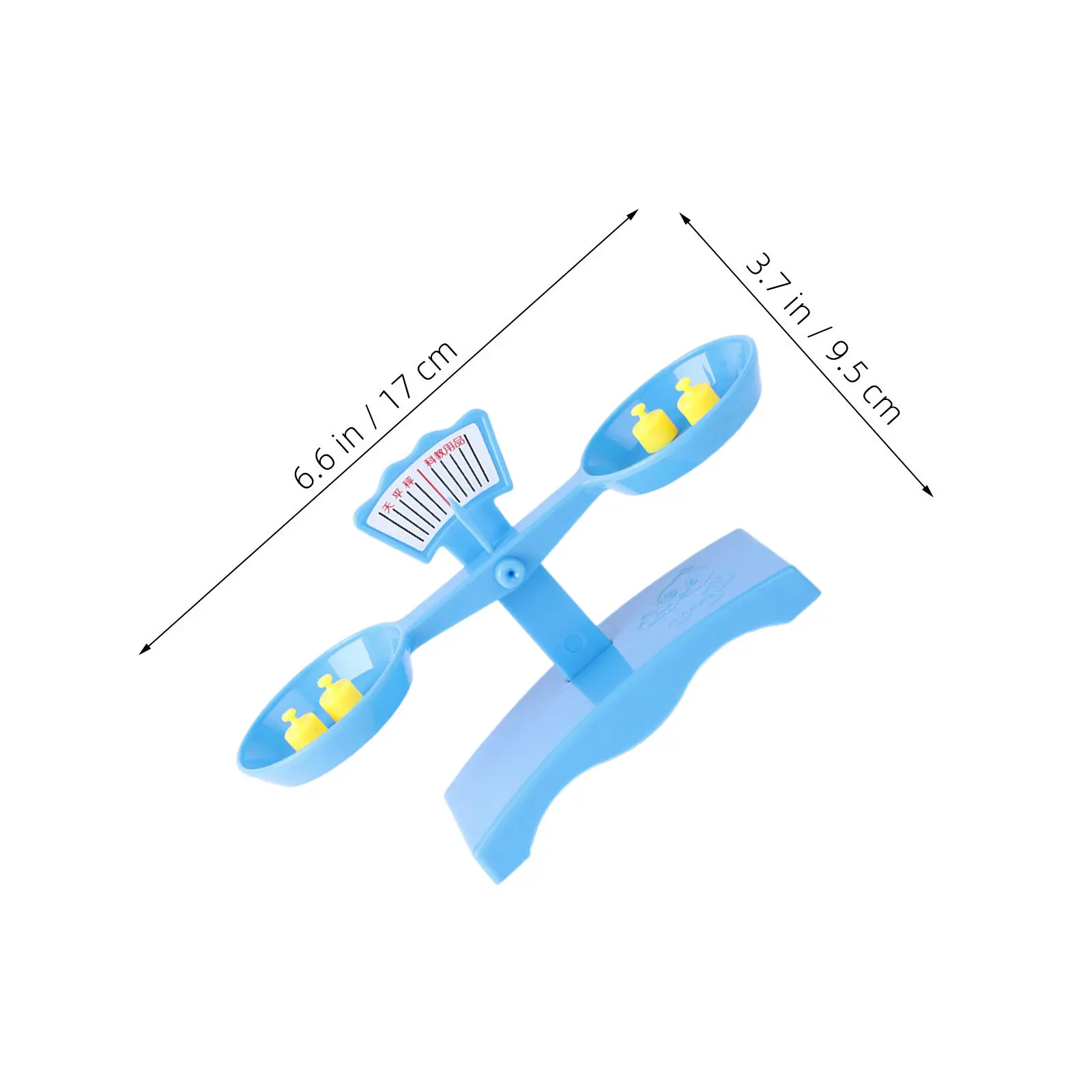 1Set Kids Balance Scale Assembly Plaything Stem Activities Math Learning Games Math Balance Scale for Kids Assembly Science Toy