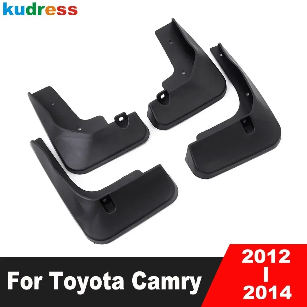 For Toyota Camry 2012 2013 2014 Car Mudguards Mudflap Mud Flaps Splash Guards Front Rear Fenders Protector Guard Accessories - view 2