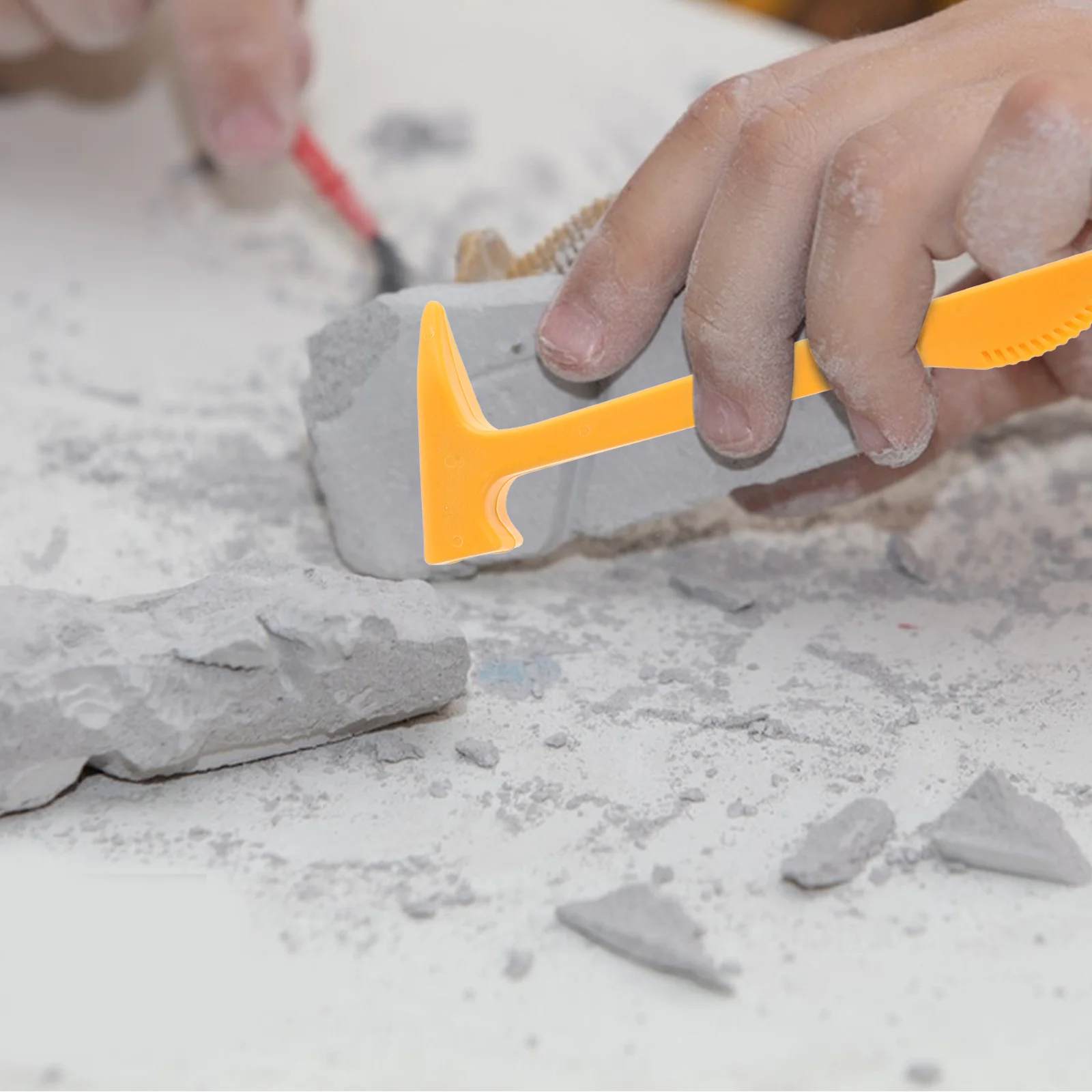 

30Pcs Dinosaur Dig Kit Plastic Hammer Chisel Brush Archaeological Excavation Tools Educational Science Digging Set for Kids