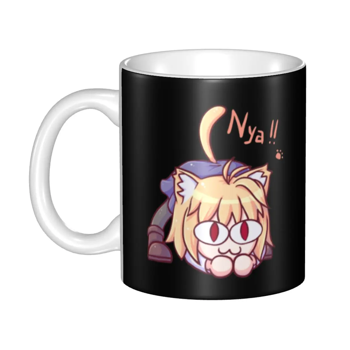 

Custom Neco Arc Coffee Mug DIY Anime Animation Tv Ceramic Milk Tea Cups