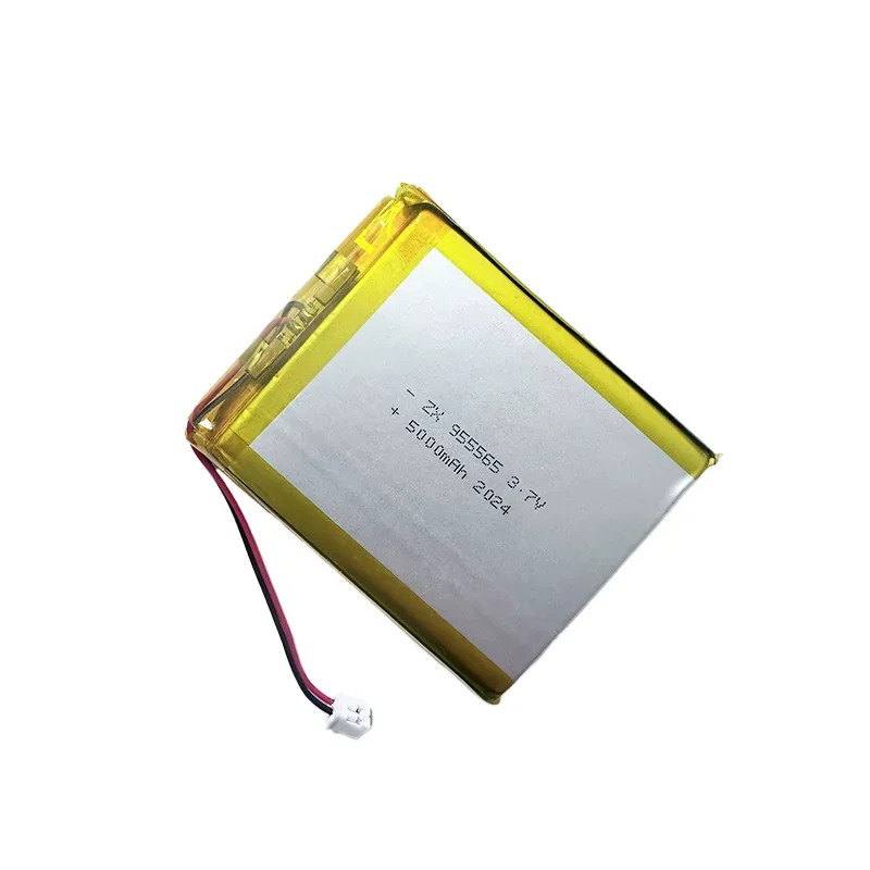 955465955565 Akumulator litowo-polimerowy 3,7 V 5000 mAh Li-Po do tabletów Power Bank Ogrzewacze ręczne PH 2,0 mm Wtyczka 2-pinowa