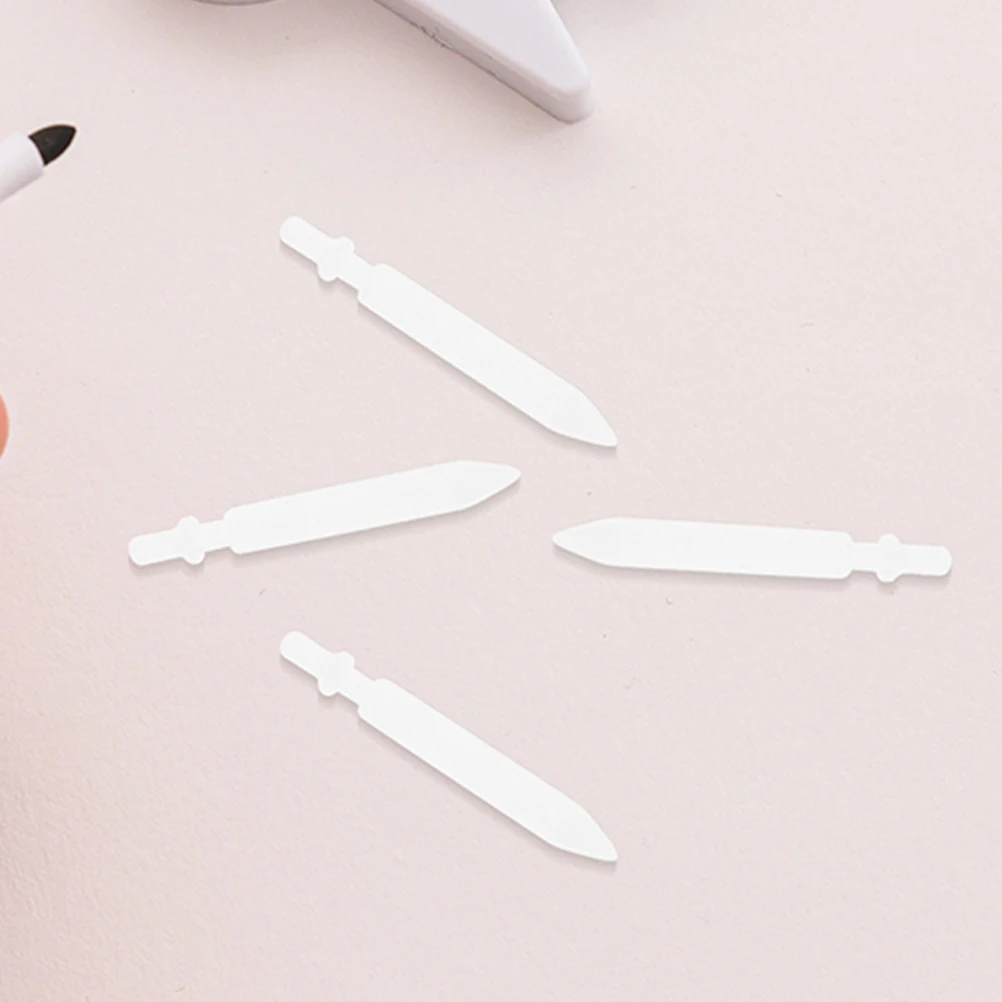 

50pcs Replacement 0.7mm Nylon Paint Pen Points Refillable Marker Pen Replacement Nibs Classroom Accessories