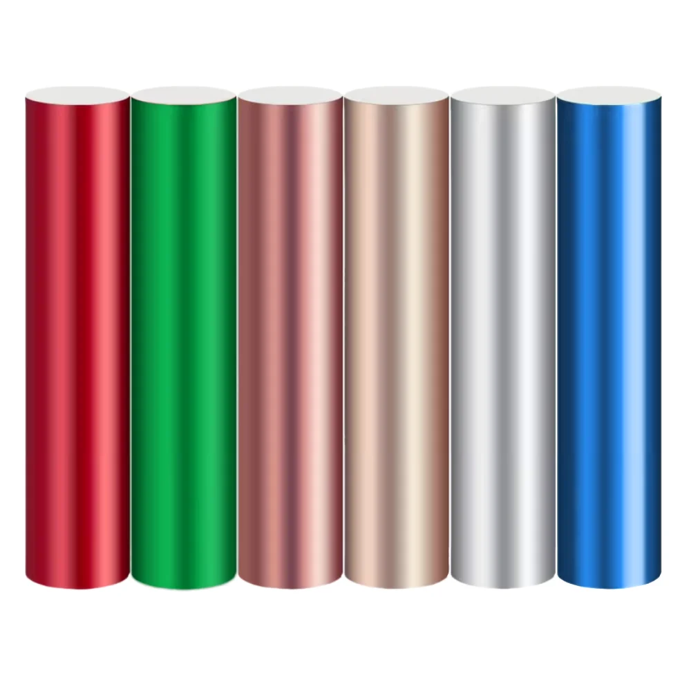 Smart Matte Metallic Vinyl For Cricut Joy Xtra,Matless Cutting,Permanent Adhesive Vinyl for DIY Crafts, Decor Projects, Decals