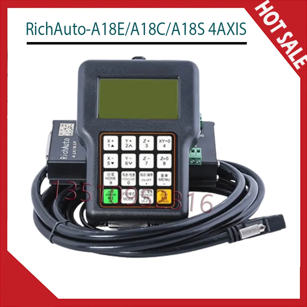 Original Ruizhi Tianhong Dsp Handle Richauto-a18e/A18c/A18s Controller Four-axis Linkage Control System