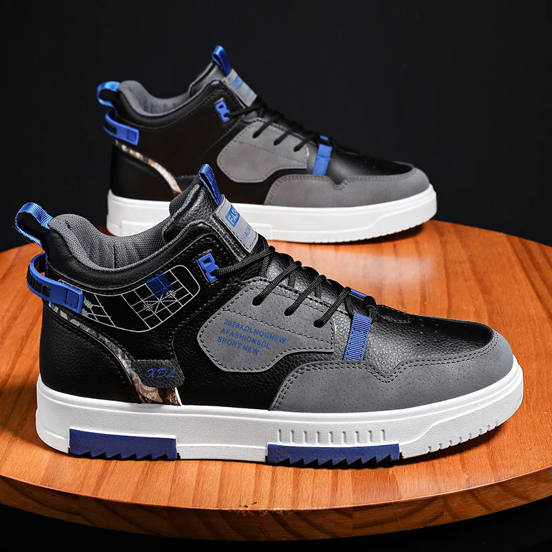 الرجال الأحذية 2023 جديد شبشب شتوي حذاء رجالي دافئ مقاوم للماء عدم الانزلاق أفخم أحذية رياضية الذكور أحذية تنيس أحذية الرجال أحذية رياضية الشتاء #1