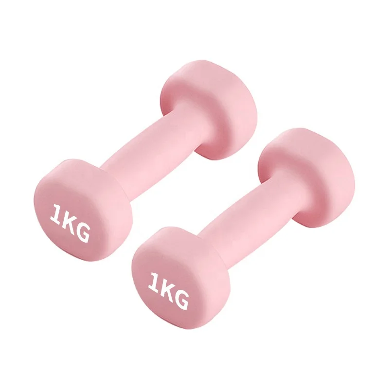 gym fitness equipment neoprene vinyl dumbbell with factory cheapest price for body building