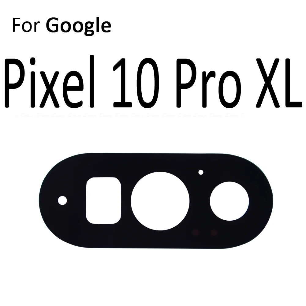 Back Rear Camera Lens Glass Ring Cover With Sticker For Google Pixel 6 7 8 9 10 Pro XL 9a 8a Replacement Parts
