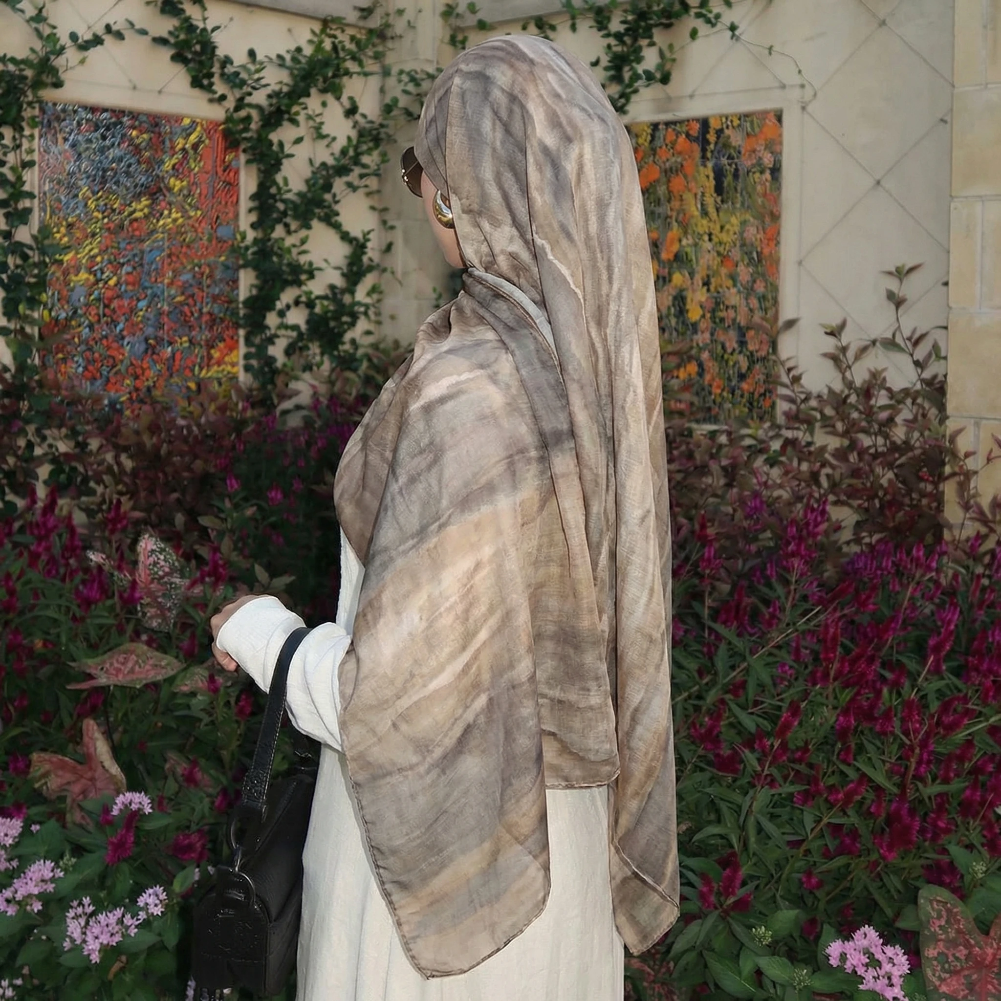

New Bohemia Pashmina Hijab Scarf Long Muslim Cashmere Shawl Female Foulard Soft Turban Head Wraps For Women Headband Luxury 2026