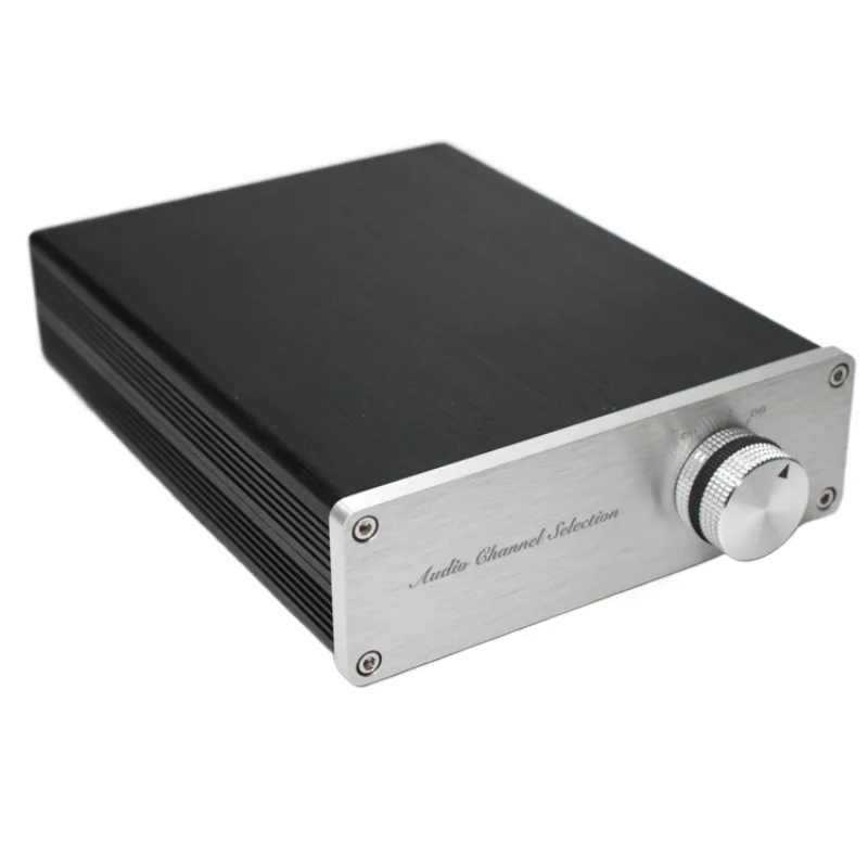 For Lossless Audio Switcher 3 in 1 Out Hifi Audio Front Stage TV Audio Source Signal Selection Distribution Gold-plated RCA
