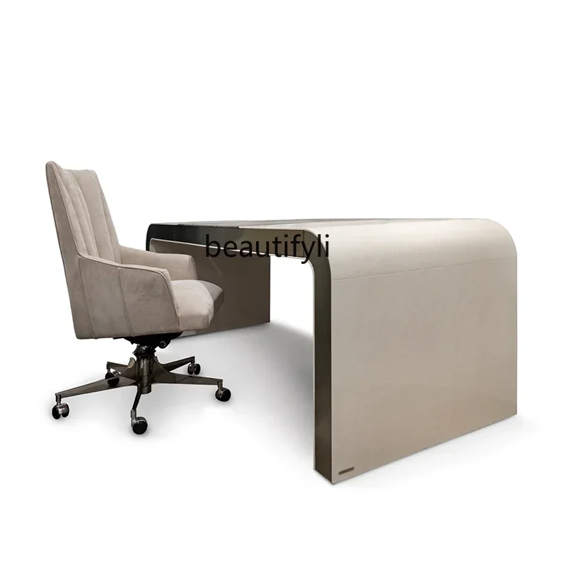 

A139 Simple Modern Desk Home Computer Desk Writing Desk Italian Boss Solid Wood