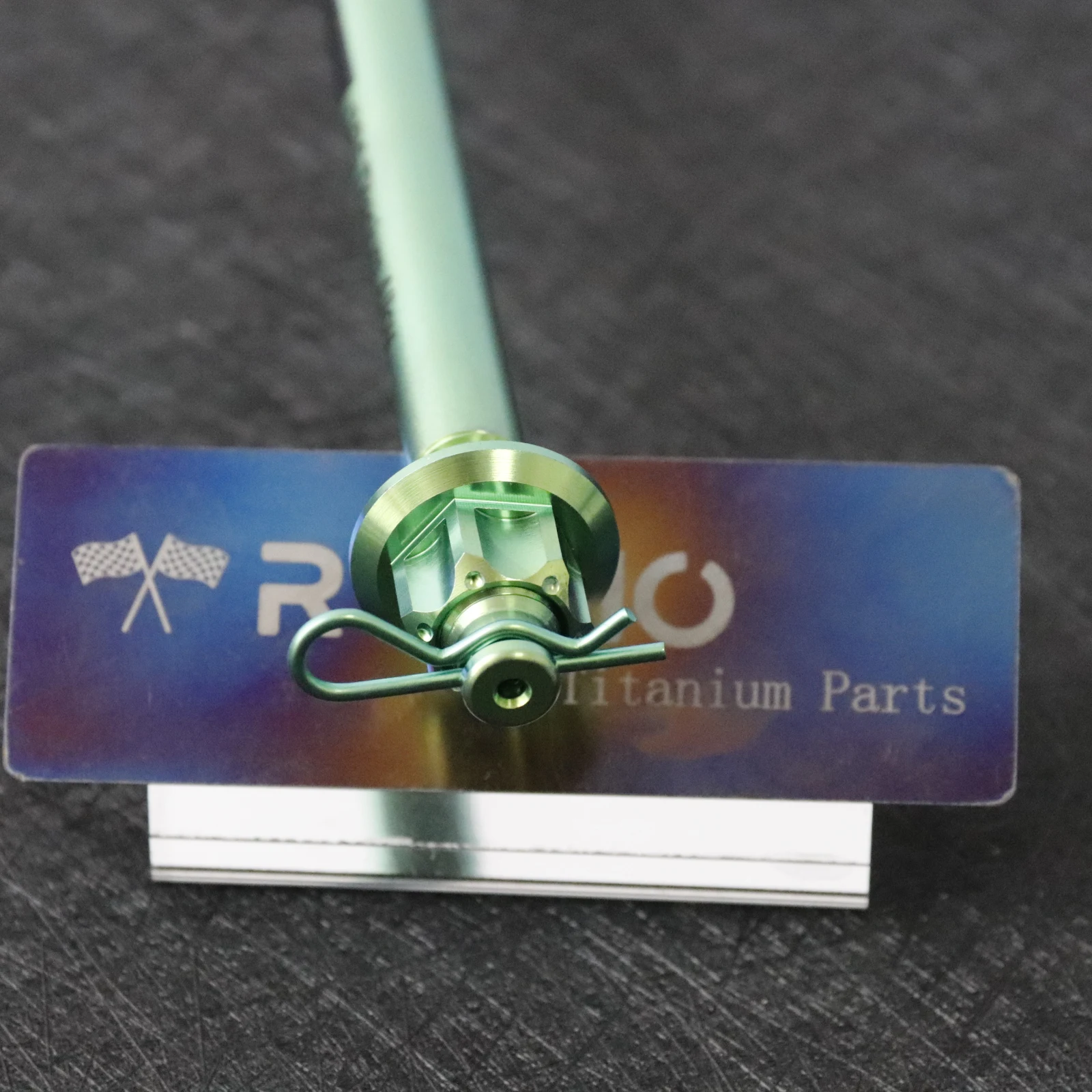 RTAMO Titanium Alloy R Shape Pin 1.0mm/1.5mm for Axle Lock Caliper Brake Pad