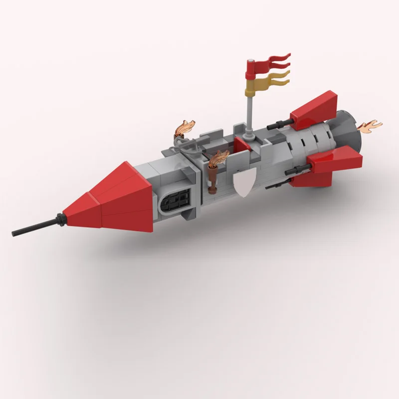 Popular Game Model MOC Building Bricks Space Special Rocket Modular Technology Gifts Holiday Assemble Children Toys Suit